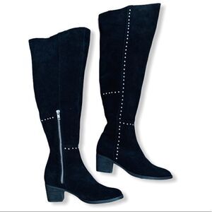 Design Lab Suede Studded Boots